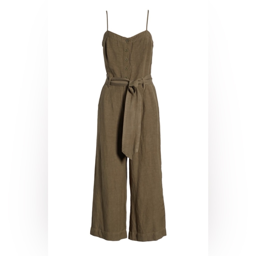 Rails Harper Tie Waist Crop Jumpsuit XS